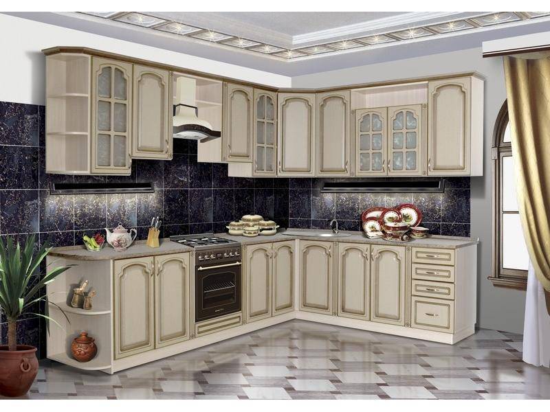 кухонный гарнитур угловой степ в Костроме