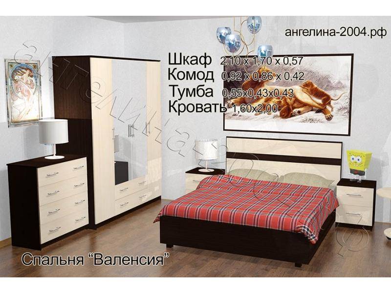 спальный гарнитур валенсия в Костроме