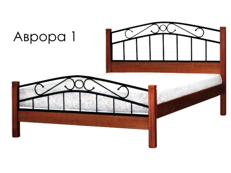кровать аврора 1 с элементами ковки в Костроме