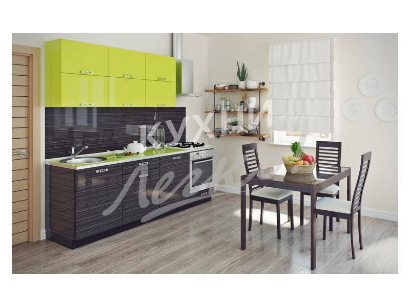 стильная прямая кухня в Костроме