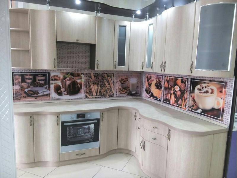 кухонный гарнитур с фасадами пленка пвх в Костроме