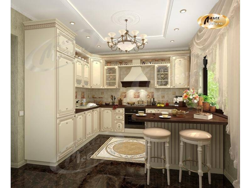кухня угловая «каролина виоланта» в Костроме