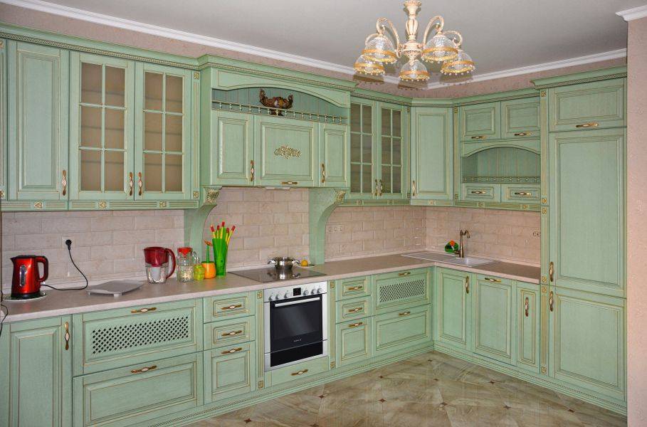 кухонный гарнитур тоскана ясень фисташка в Костроме