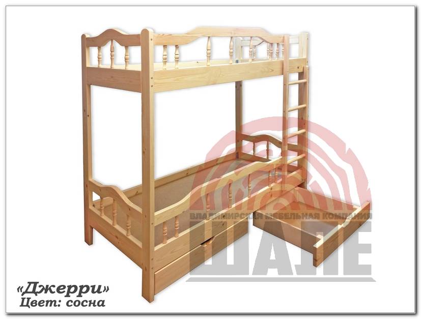 детская двухъярусная кровать джерри в Костроме