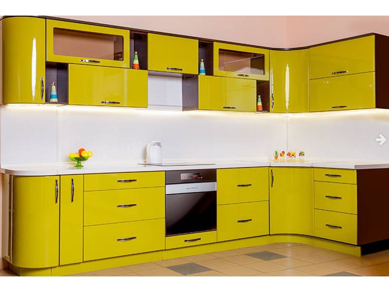 кухня угловая лакки в Костроме