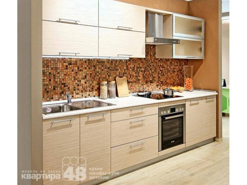 кухонный гарнитур прямой вельвет 4 в Костроме