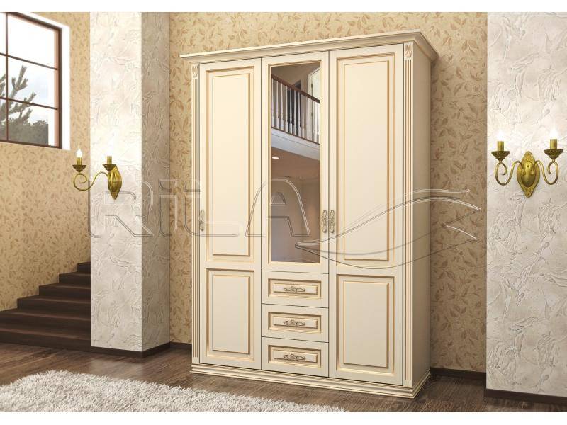 шкаф лирона 3 створки в Костроме