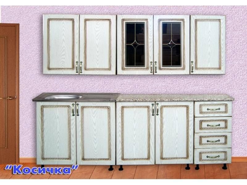 светлая кухня косичка в Костроме