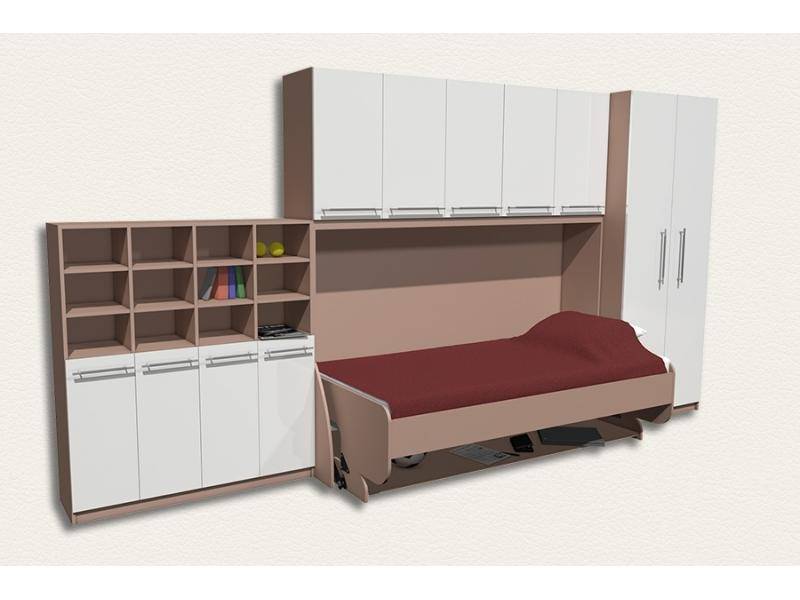 вместительная мебель junior-2 в детскую в Костроме