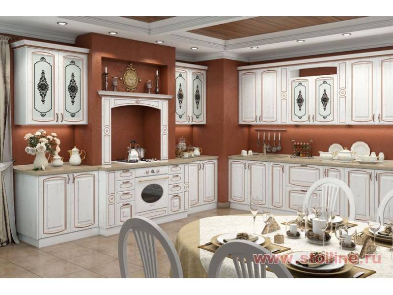 кухня lux мдф в Костроме