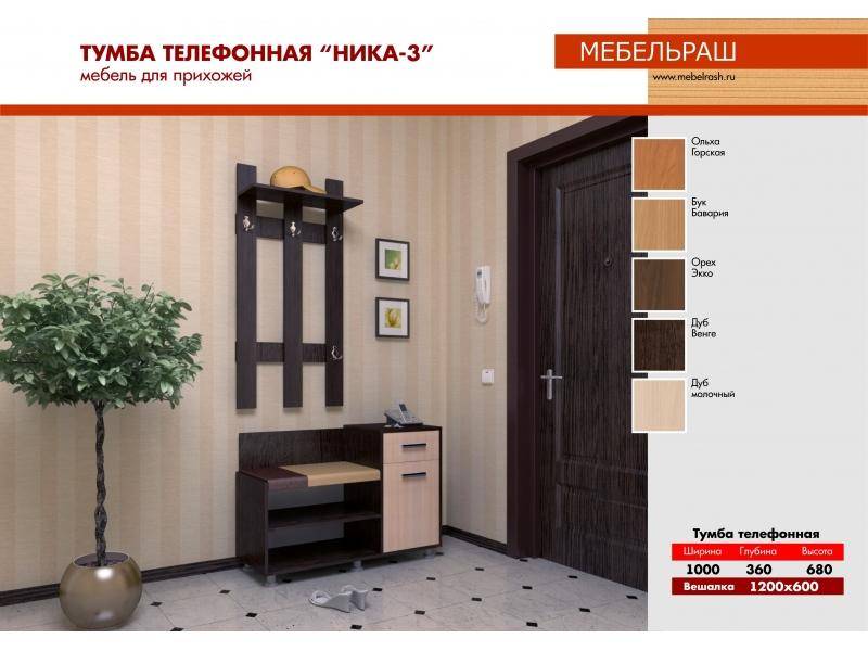 прихожая прямая ника 3 в Костроме