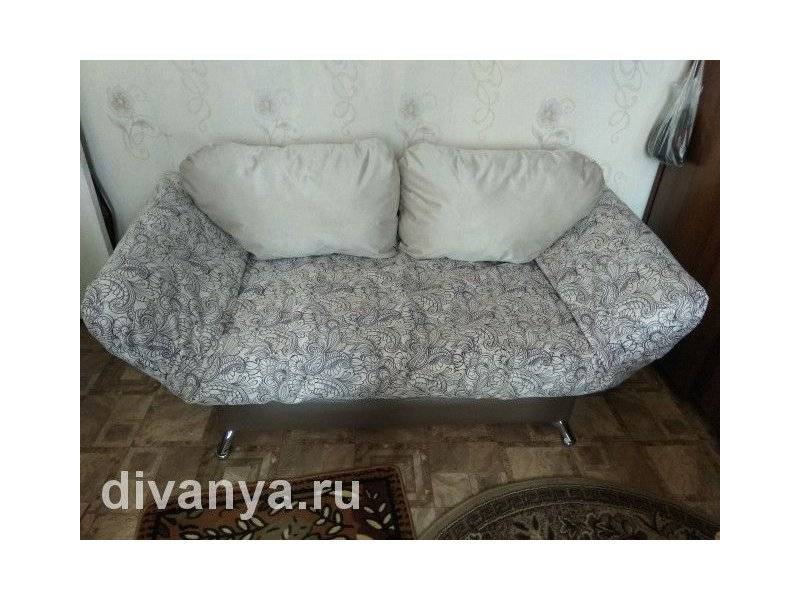 мягкий диван клик-кляк никко камелия вайт в Костроме