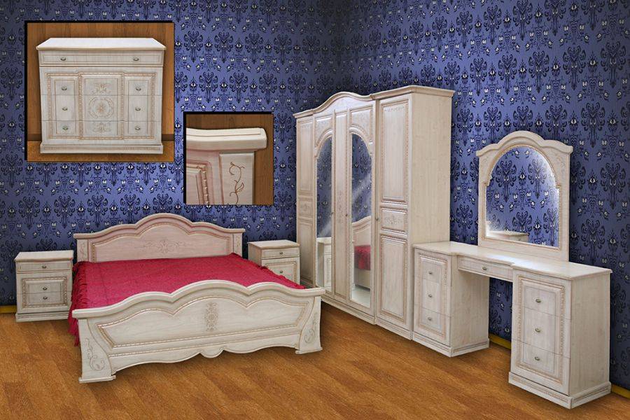 спальня неаполь (клен) в Костроме