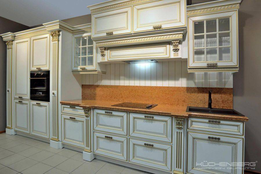 классическая модель кухни belissimo lux в Костроме