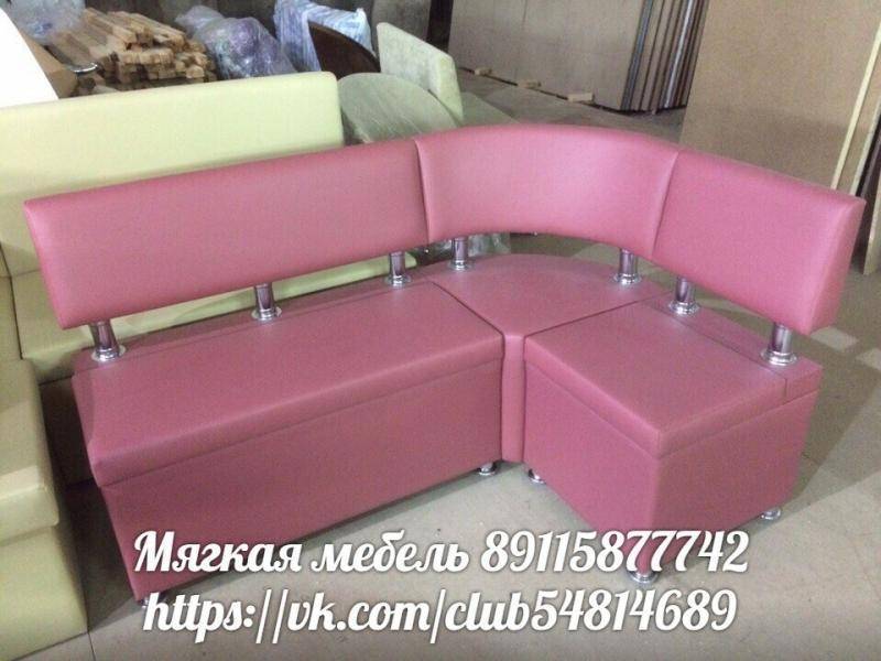 диван кухонный угловой реглан с ящиками в Костроме