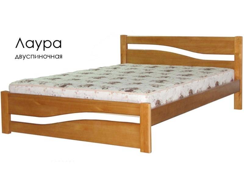 кровать лаура из массива сосны в Костроме