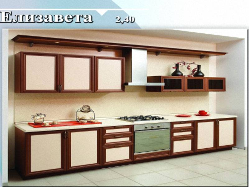 кухня прямая «елизавета» в Костроме