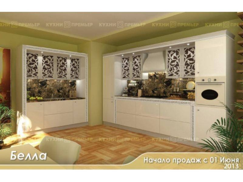 кухня белла серебро в Костроме