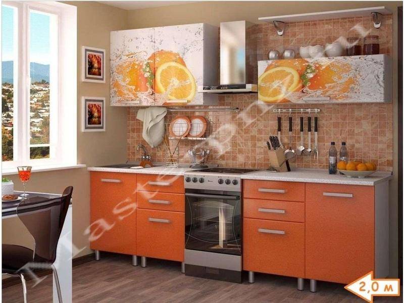 кухня эконом фотопечать в Костроме