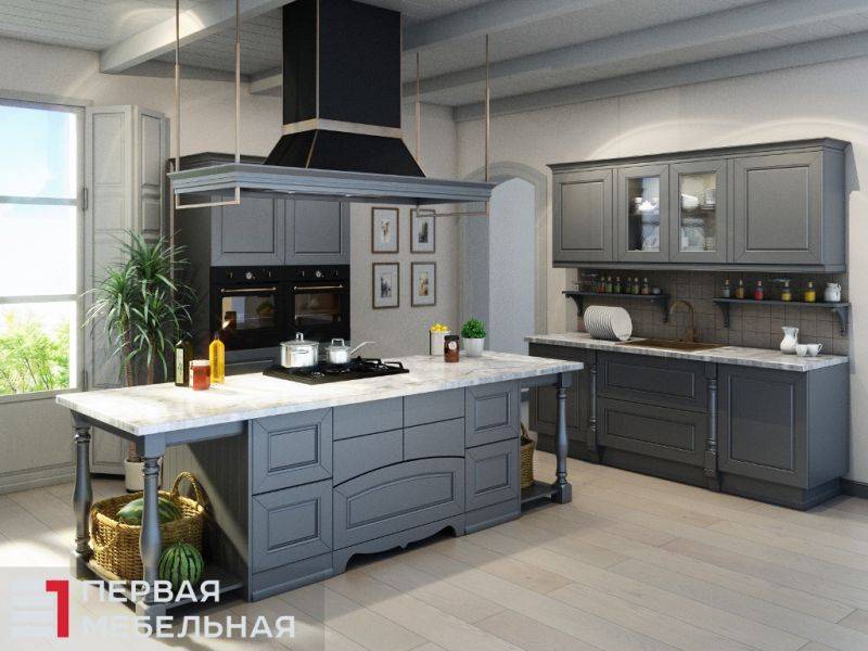 кухня серая орлеан в Костроме