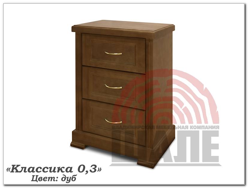тумба прикроватная классика в Костроме