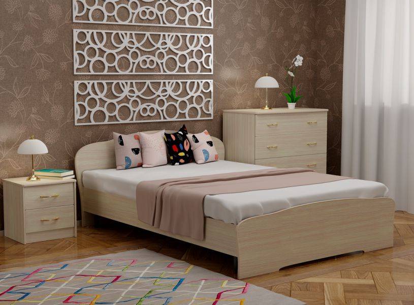 кровать 140 фея с ортопедическим основанием в Костроме