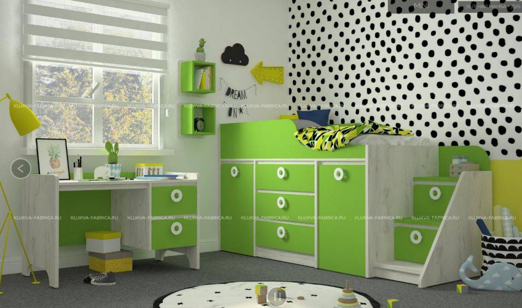 детская mini зеленая мамба в Костроме