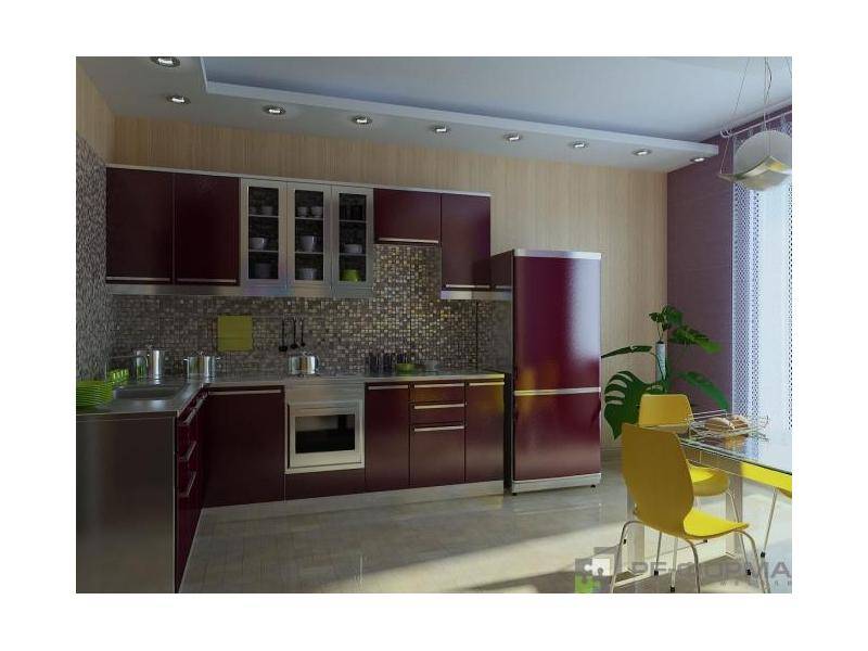 прямая кухня модерн 027 в Костроме