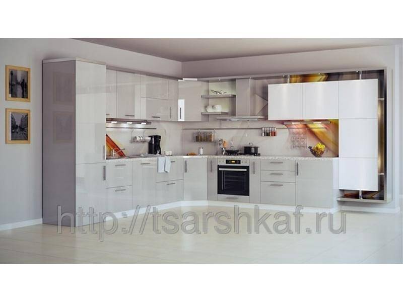 кухня из пластика п23 в Костроме