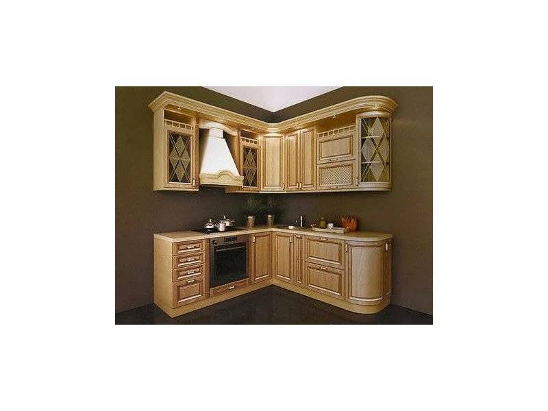 угловая кухня классика в Костроме