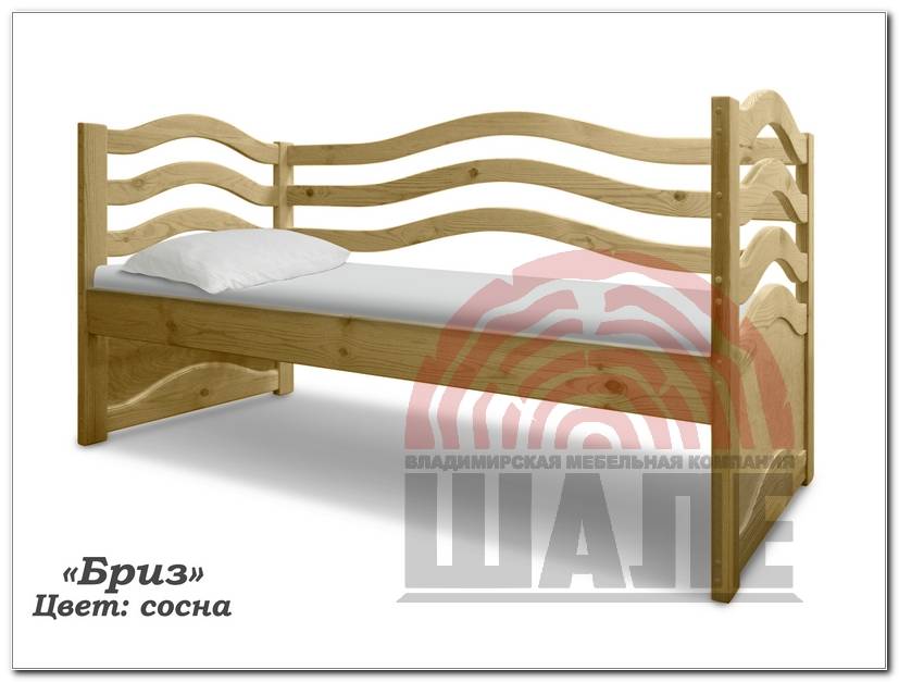 кровать с высокой спинкой бриз в Костроме