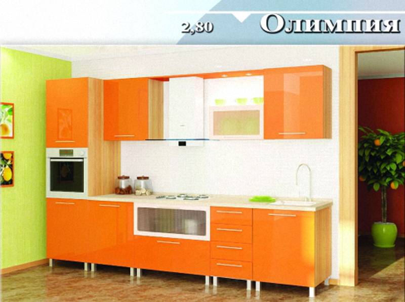 кухня прямая «олимпия» в Костроме