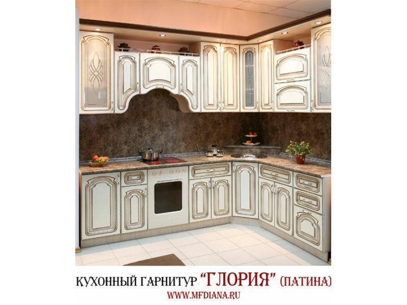 кухня угловая глория в Костроме