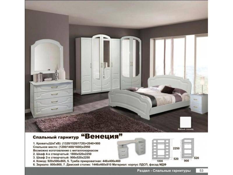 спальня венеция в Костроме