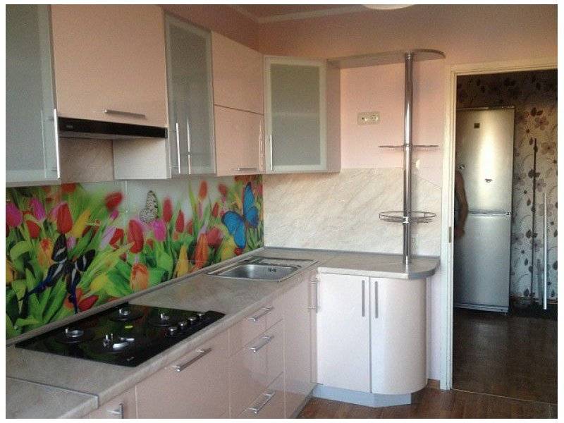 кухня мдф в алюминиевом профиле в Костроме