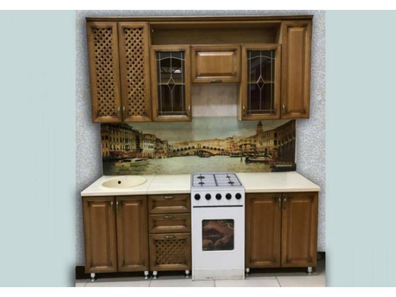 кухня с фасадами массив дуба в Костроме