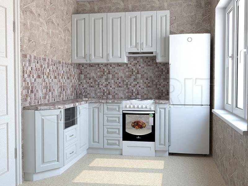 белая кухня в Костроме