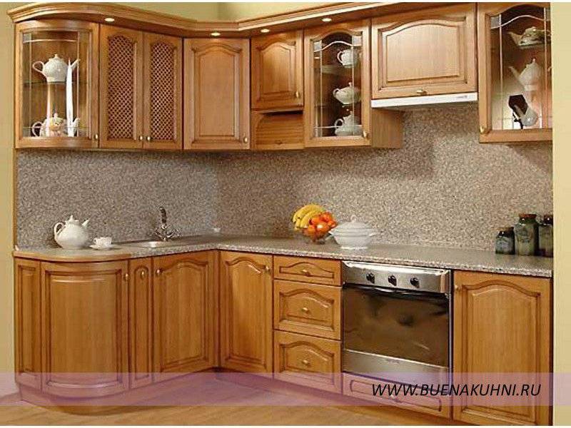 угловая кухня классика в Костроме
