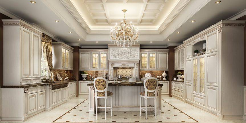 классическая шикарная кухня classico prestige в Костроме
