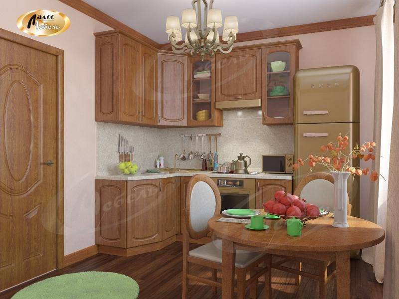 угловая кухня дуэт-россо в Костроме