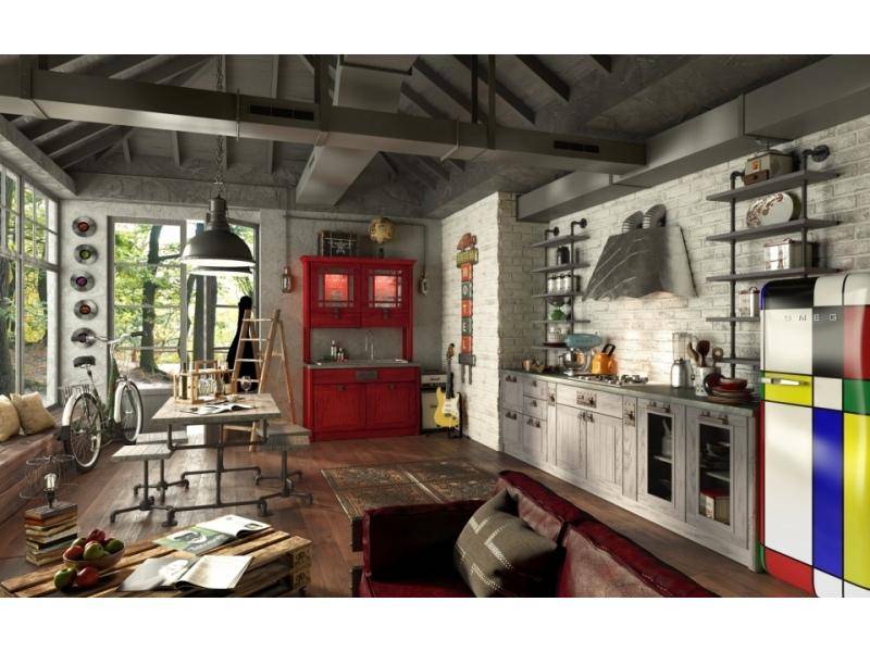 кухонный гарнитур loft в Костроме