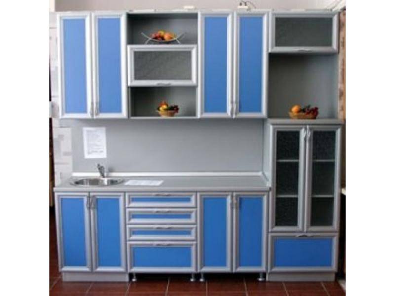 кухонный гарнитур голубой балтик в Костроме