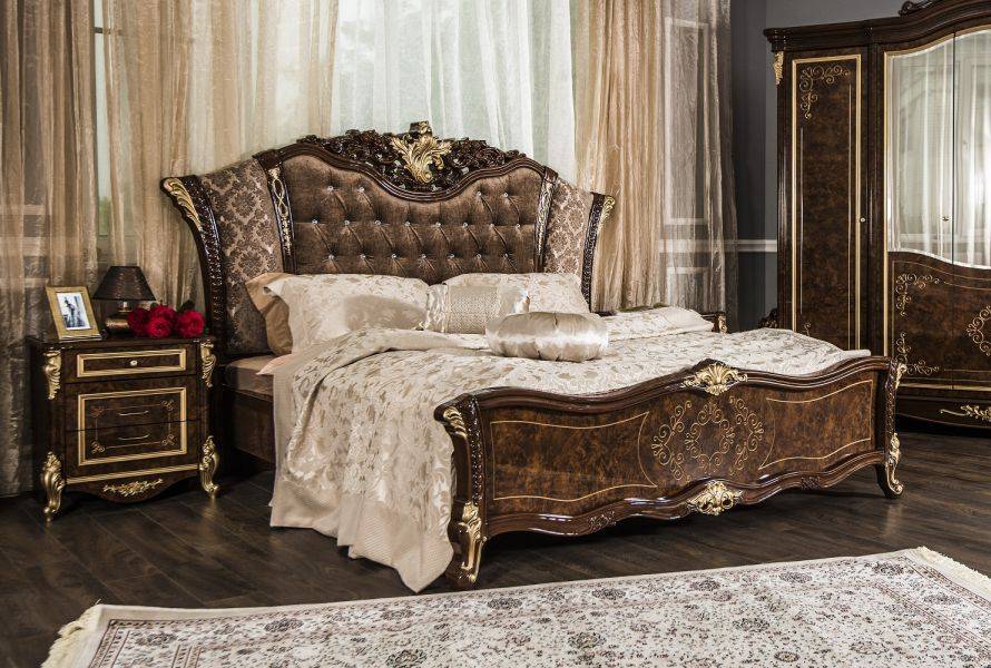 кровать оливия корень дуба глянец в Костроме