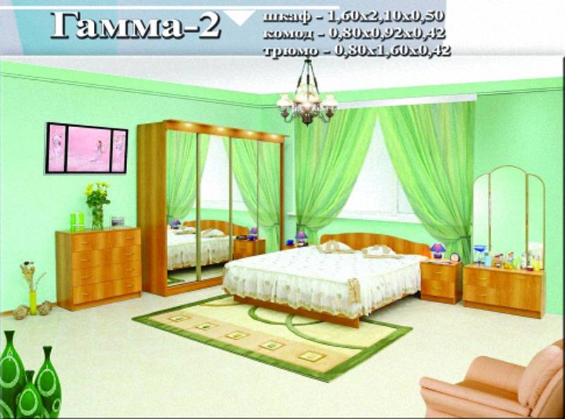спальный гарнитур «гамма 2» в Костроме