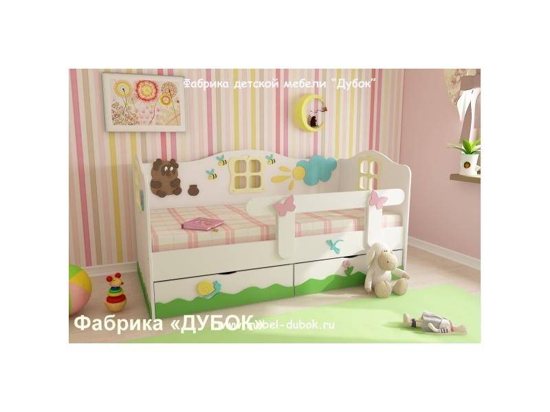 детская кровать винни-пух и его друзья в Костроме