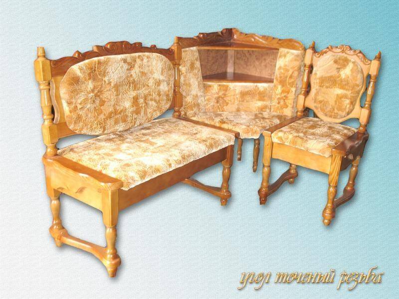 кухонный уголок точеный резьба в Костроме