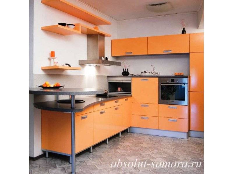угловая кухня стильная в Костроме