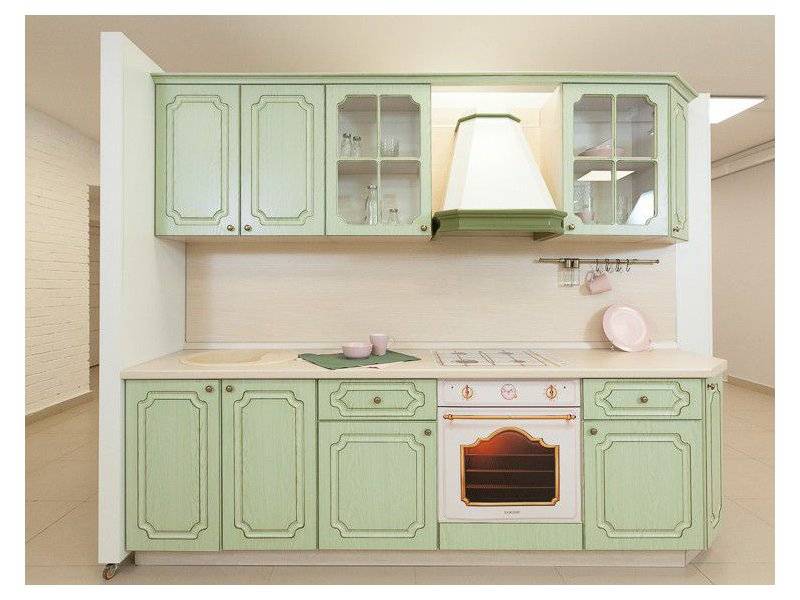 клпссическая кухня винтаж ясень фисташка в Костроме