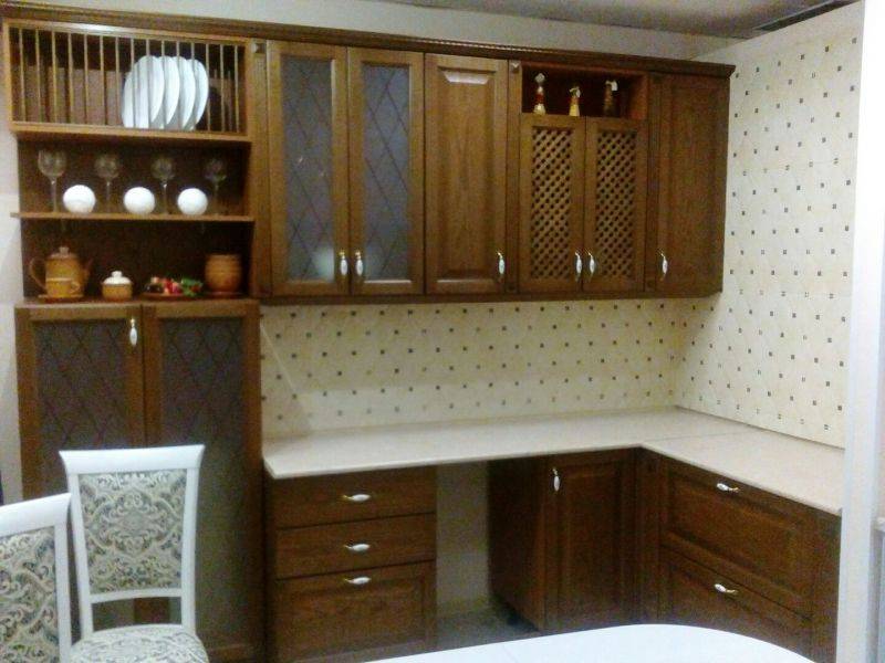 угловая кухня виктория - шпон в Костроме