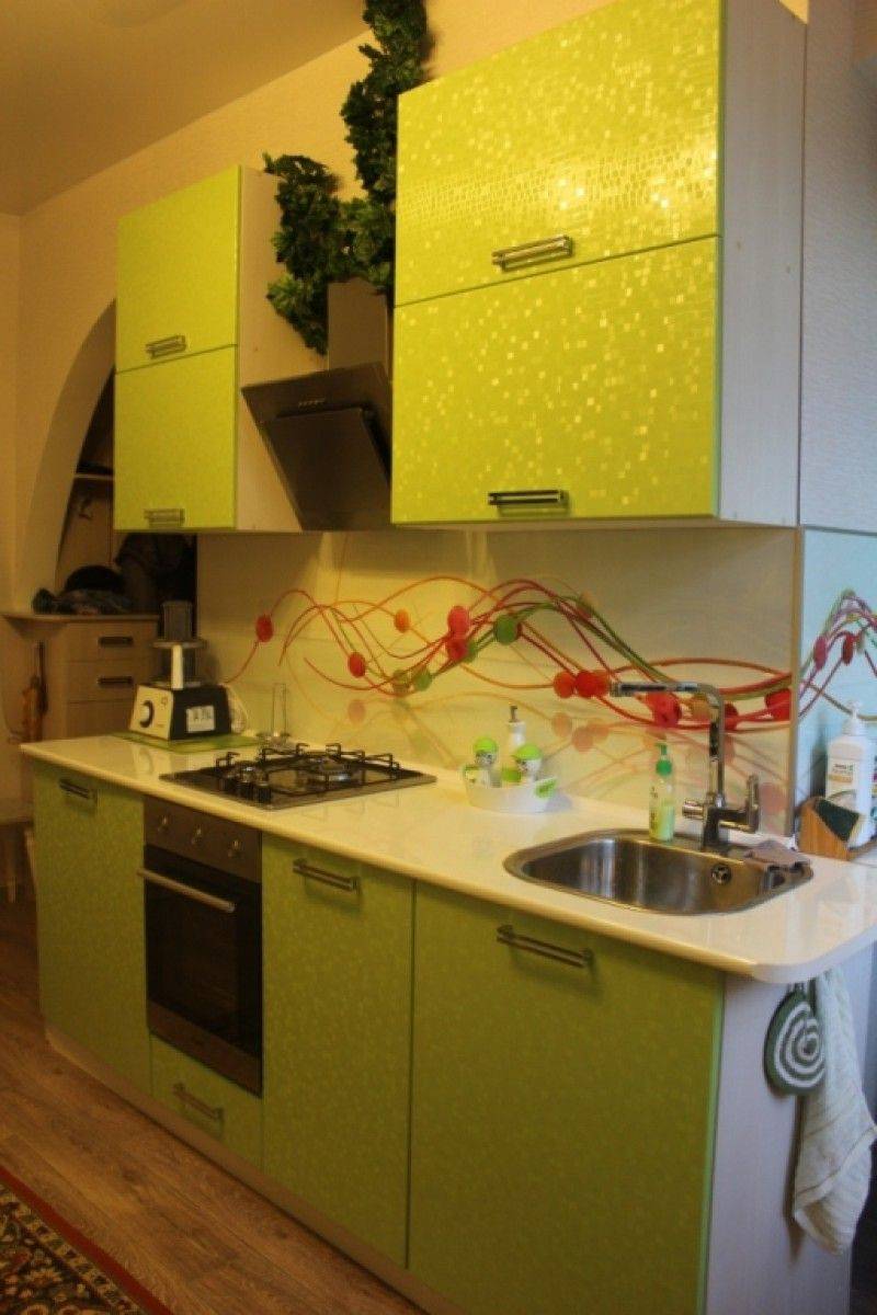 яркая кухня мдф в Костроме